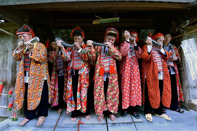 4 minorités ethniques au nord du Vietnam: 4 couleurs différentes