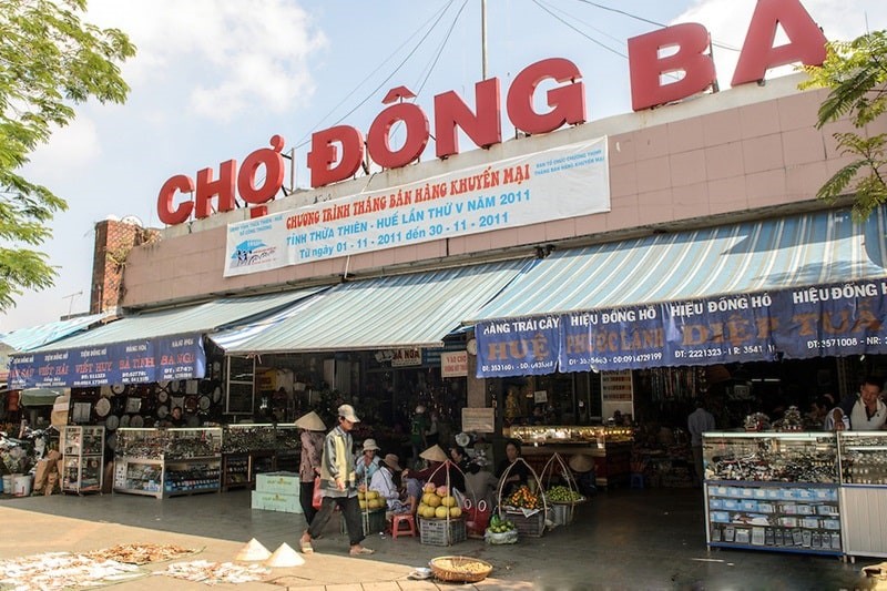 Marché de Dong Ba