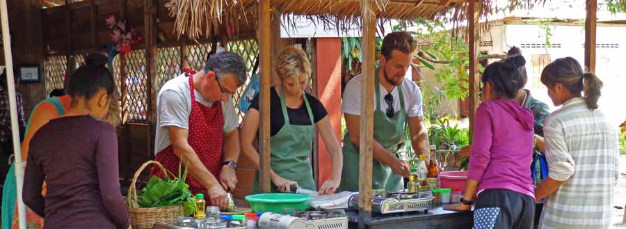 Prendre un cours de cuisine