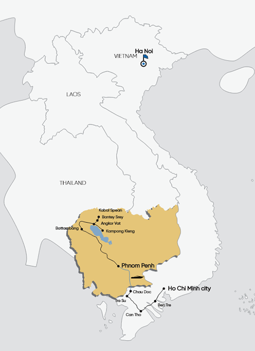 AU FIL DU MÉKONG-CAMBODGE 12 JOURS
