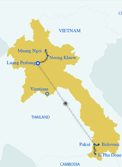 À LA RENCONTRE DES ETHNIES MINORITAIRES DU LAOS 13 JOURS