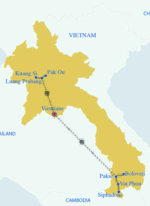 LES TRACES CULTURELS DU LAOS 10 JOURS