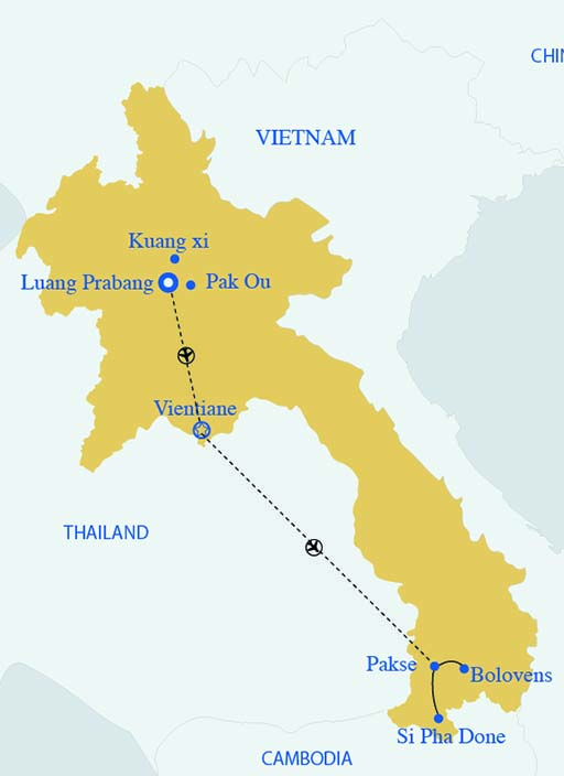 FLÂNERIE AU LAOS EN FAMILLE 12 JOURS