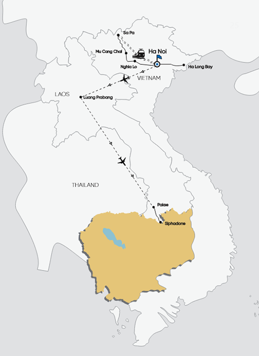LES TRÉSORS DE L'INDOCHINE- LAOS 15 JOURS