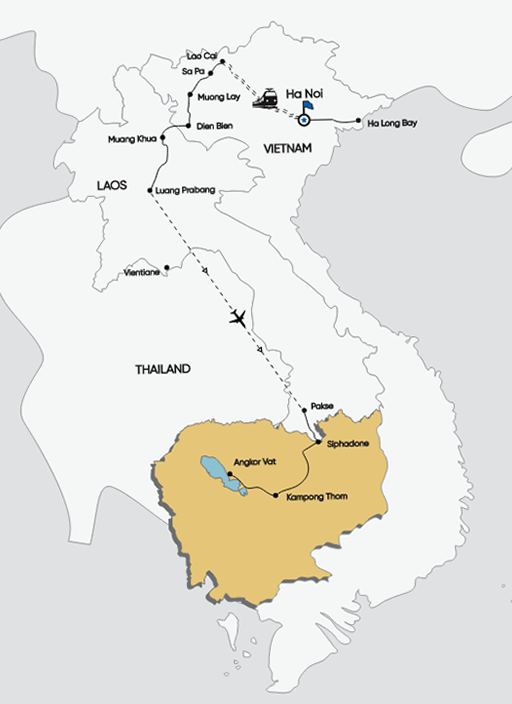 LES ETHNIES INDOCHINOISES-LAOS 22 JOURS