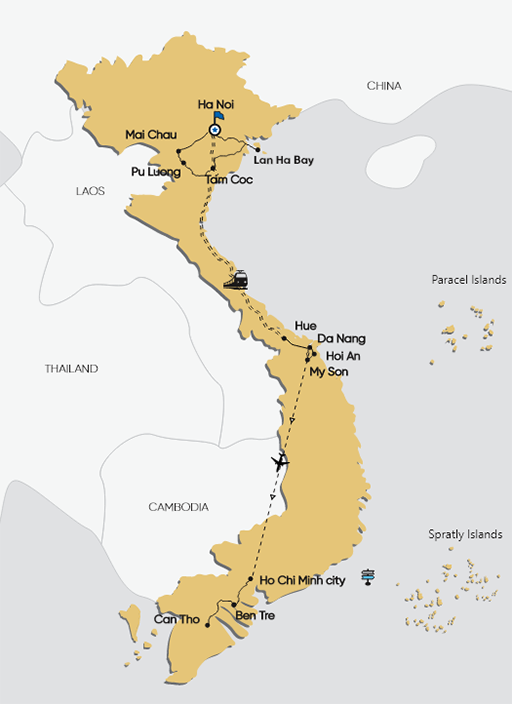 PANORAMA DU VIETNAM 15 JOURS