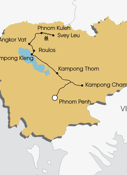 SUR LES CHEMINS SECRETS DU CAMBODGE 12 JOURS