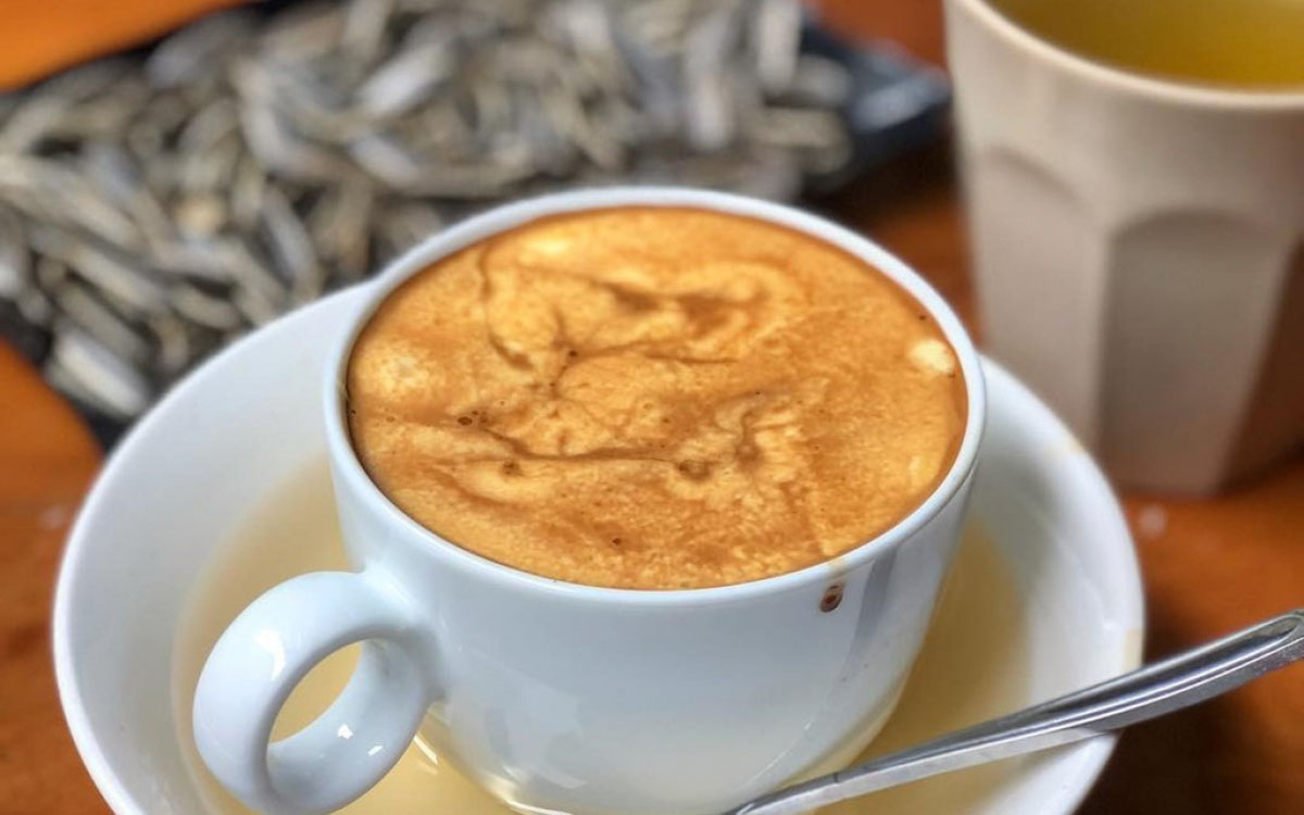 Dégustation du café à l’oeuf