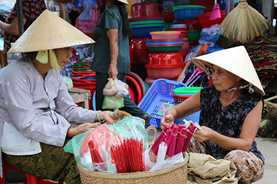 Thuy Bieu-un village authentique à Hue
