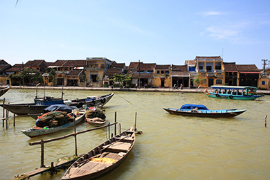 Vélo dans la campagne de Hoi An