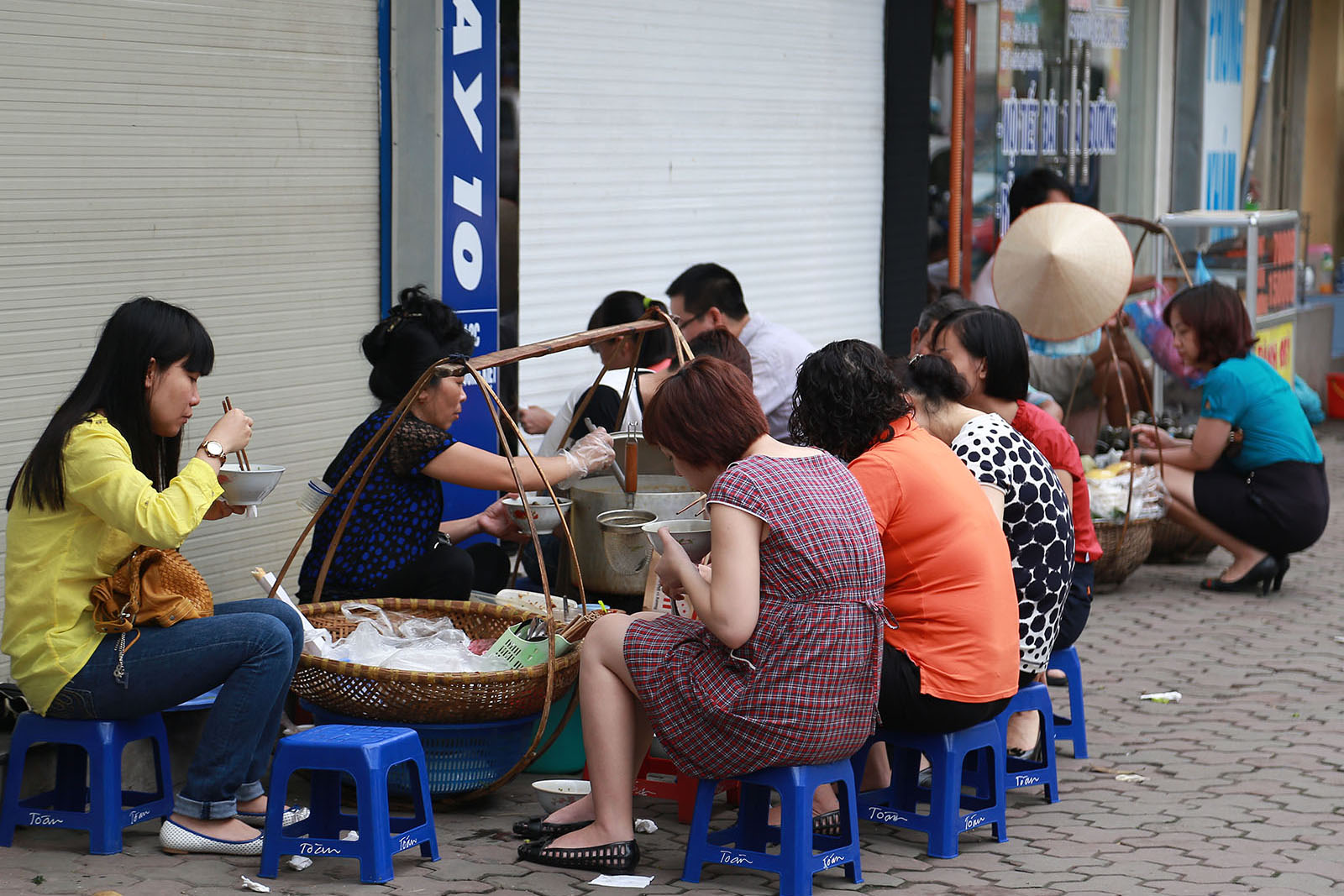 Balade a pied dans les vieux quartier